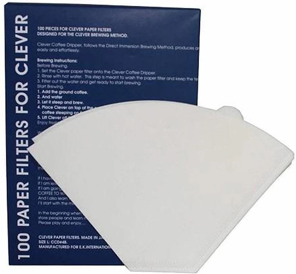 Clever Dripper Koffiefilters 100 stuks