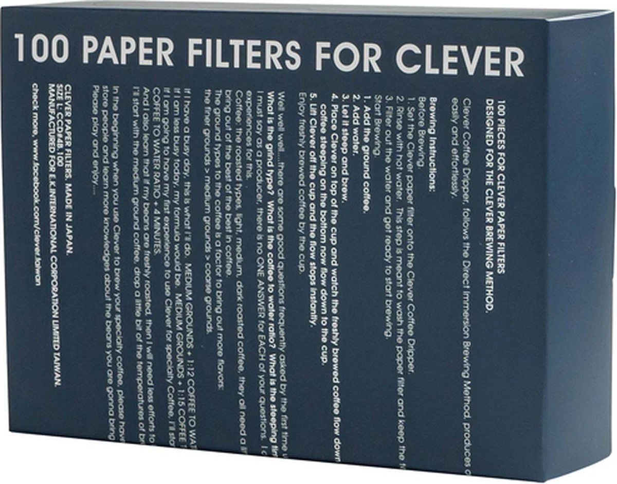 Clever Dripper Koffiefilters 100 stuks - Image 2